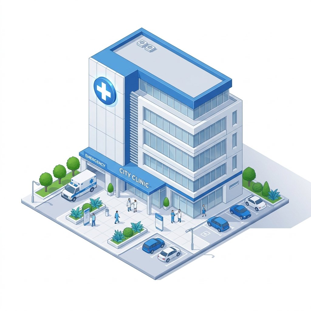 Hospital Illustration